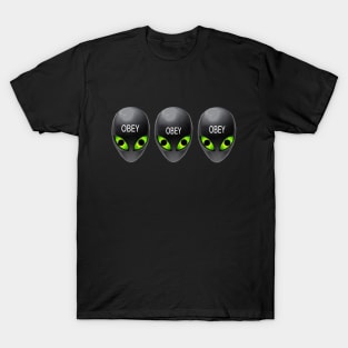 OBEY - UFO Alien Invasion T-Shirt